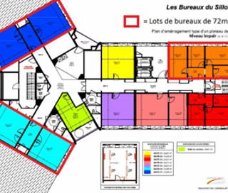 Espace indépendant 72 m² 6 postes Coworking Avenue de l'Angevinière Saint-Herblain 44800 - photo 2